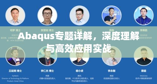 Abaqus专题详解，深度理解与高效应用实战