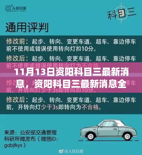 资阳科目三最新消息解读，特性、体验、竞品对比与用户分析全解析（11月13日更新）