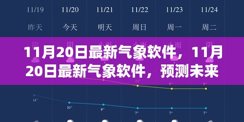 11月20日最新气象软件，科技革新引领未来天气预报