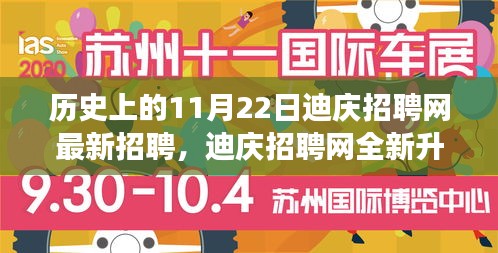 迪庆招聘网全新升级，科技引领招聘变革，11月22日求职体验刷新日