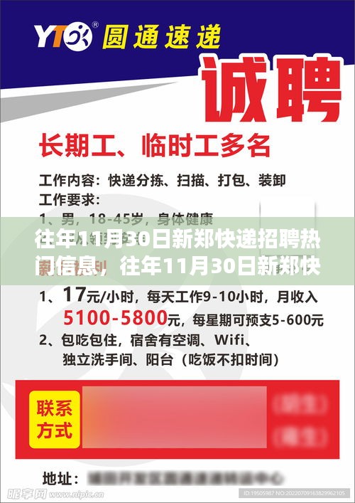 往年11月30日新郑快递招聘热门信息及应聘攻略全解析