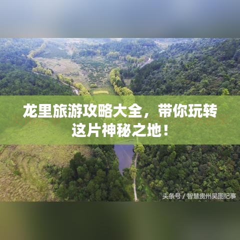 龙里旅游攻略大全，带你玩转这片神秘之地！